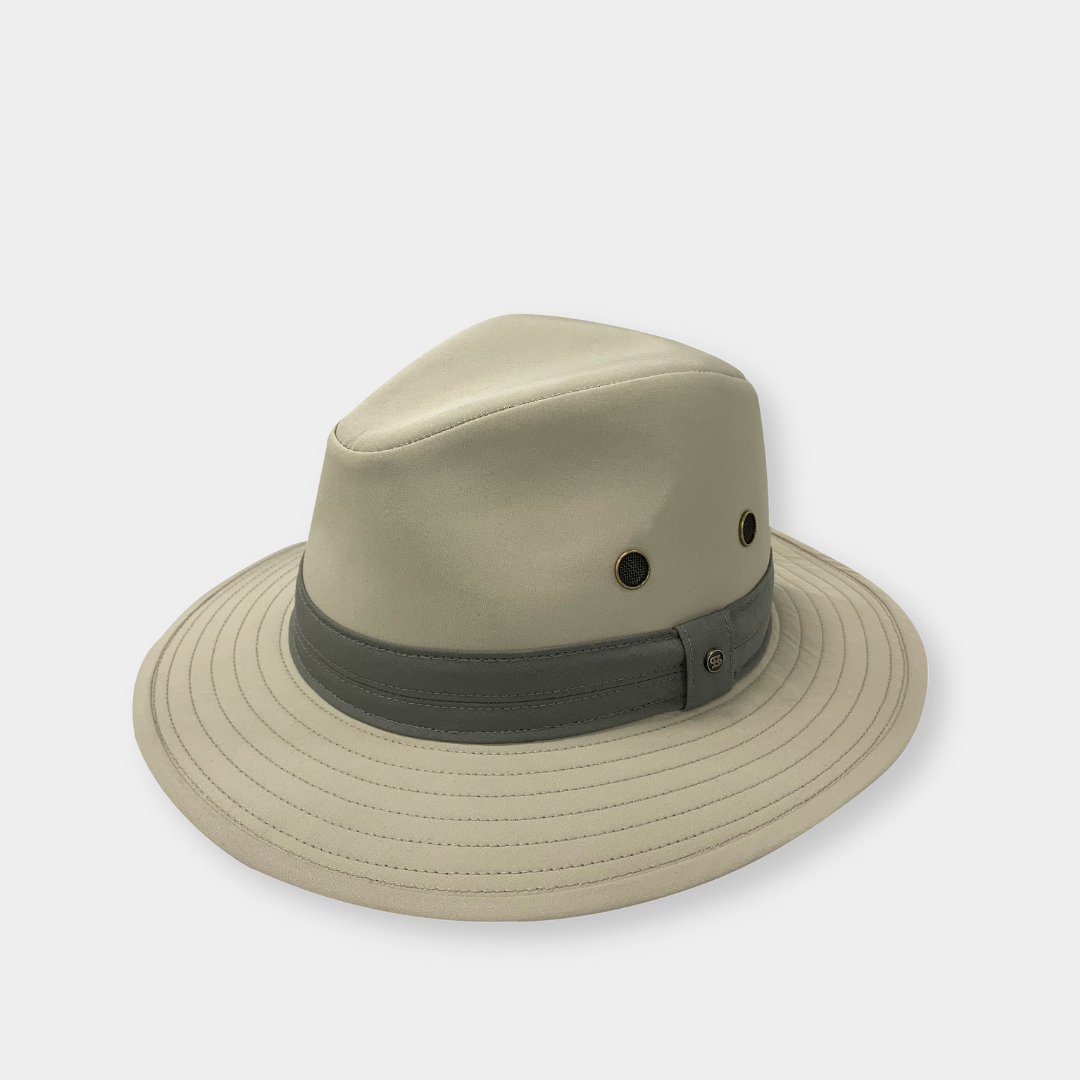 Covington Safari Sun Hat L / Natural/Grey