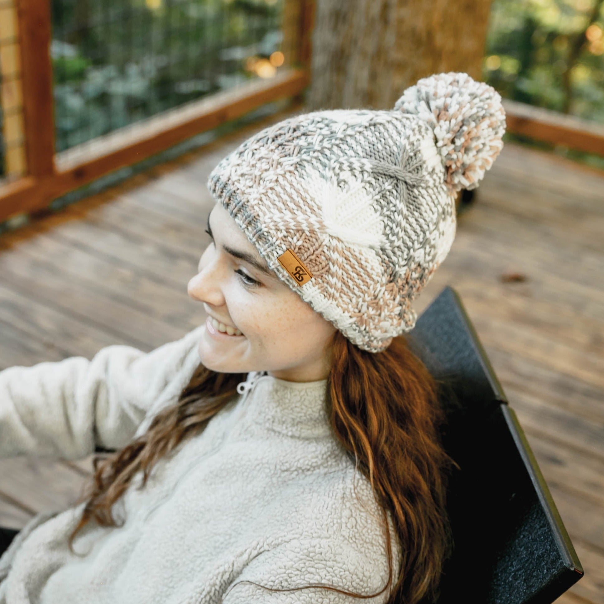 Chapel Cuff Beanie with Pom