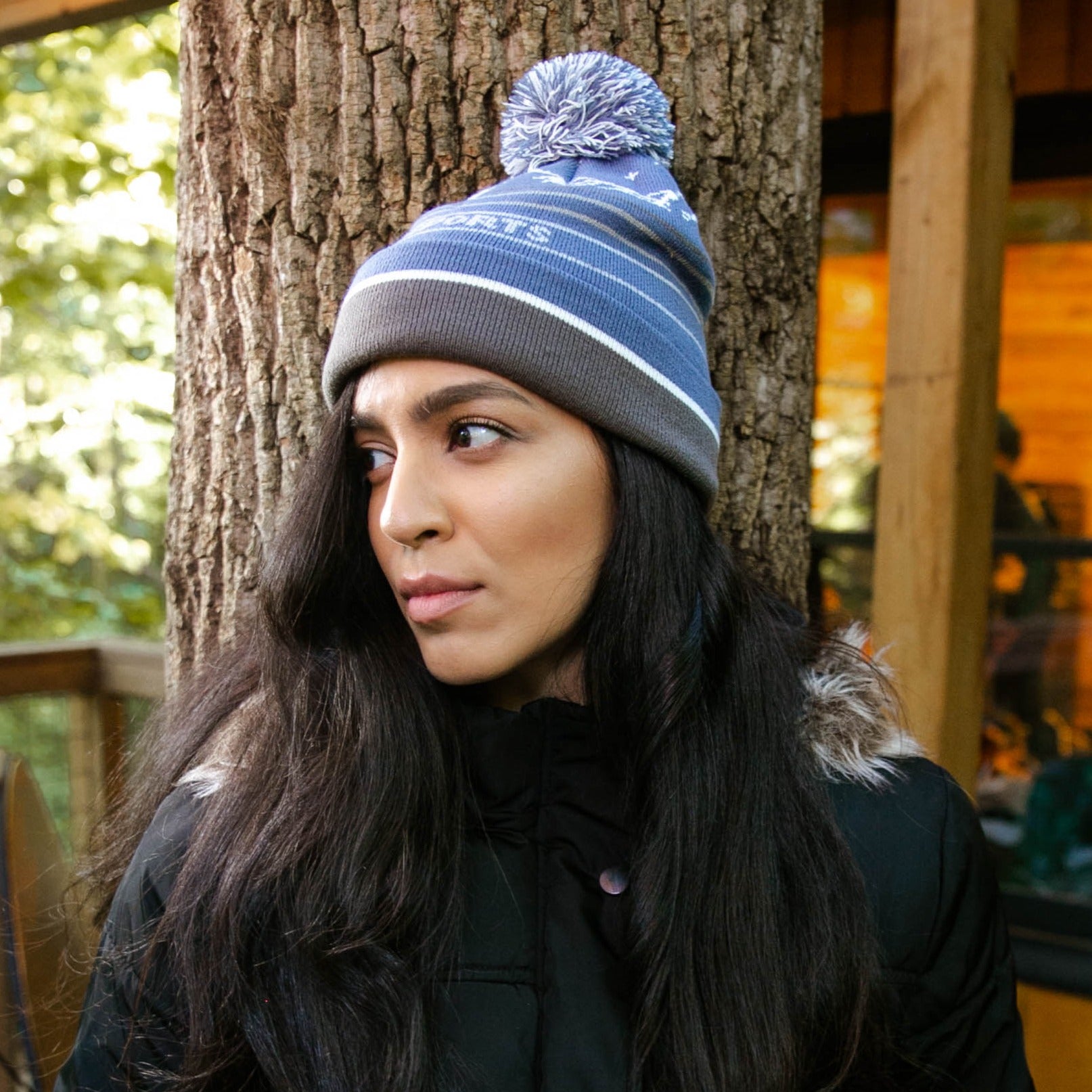 Hollis Cuff Beanie with Pompom