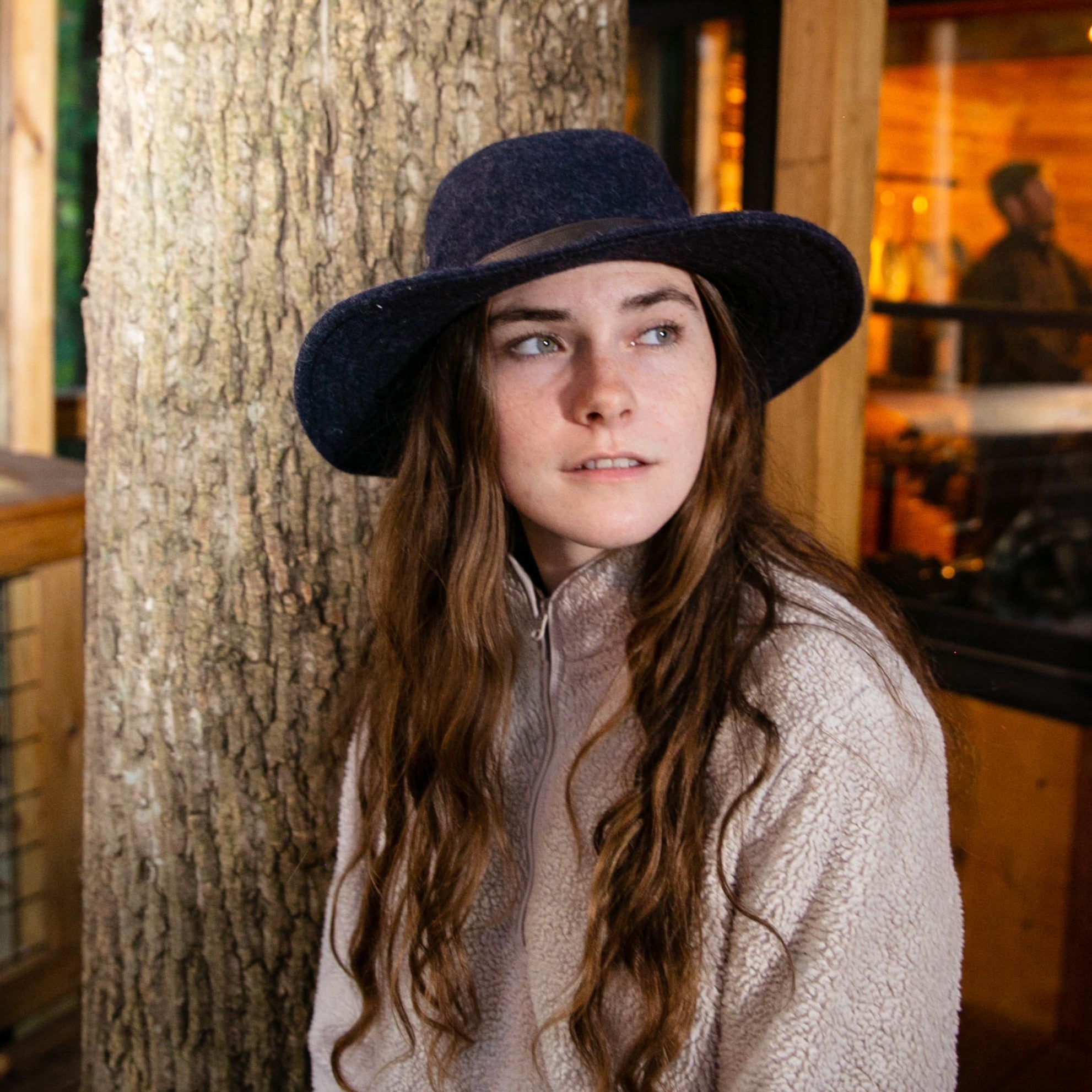Hugh Wool Brimmed Hat