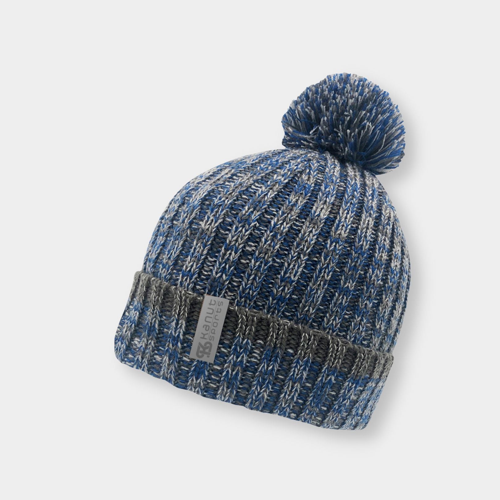 Tuck Cuff Beanie with Pom
