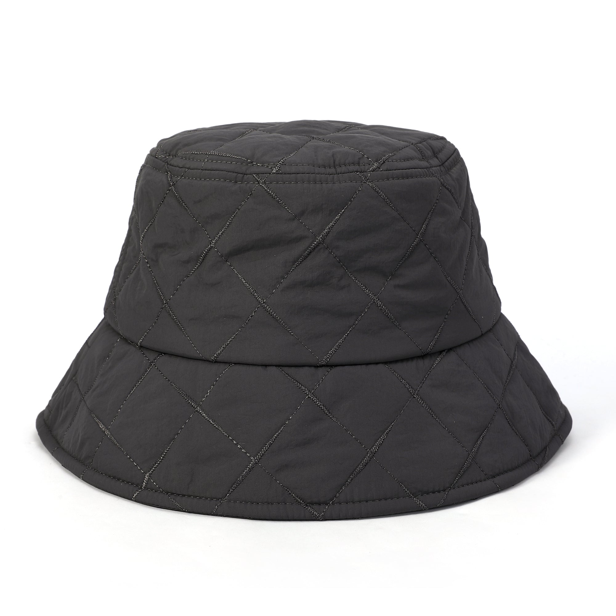 COZY Diamond-Quilted Bucket Hat with Lightweight Padding