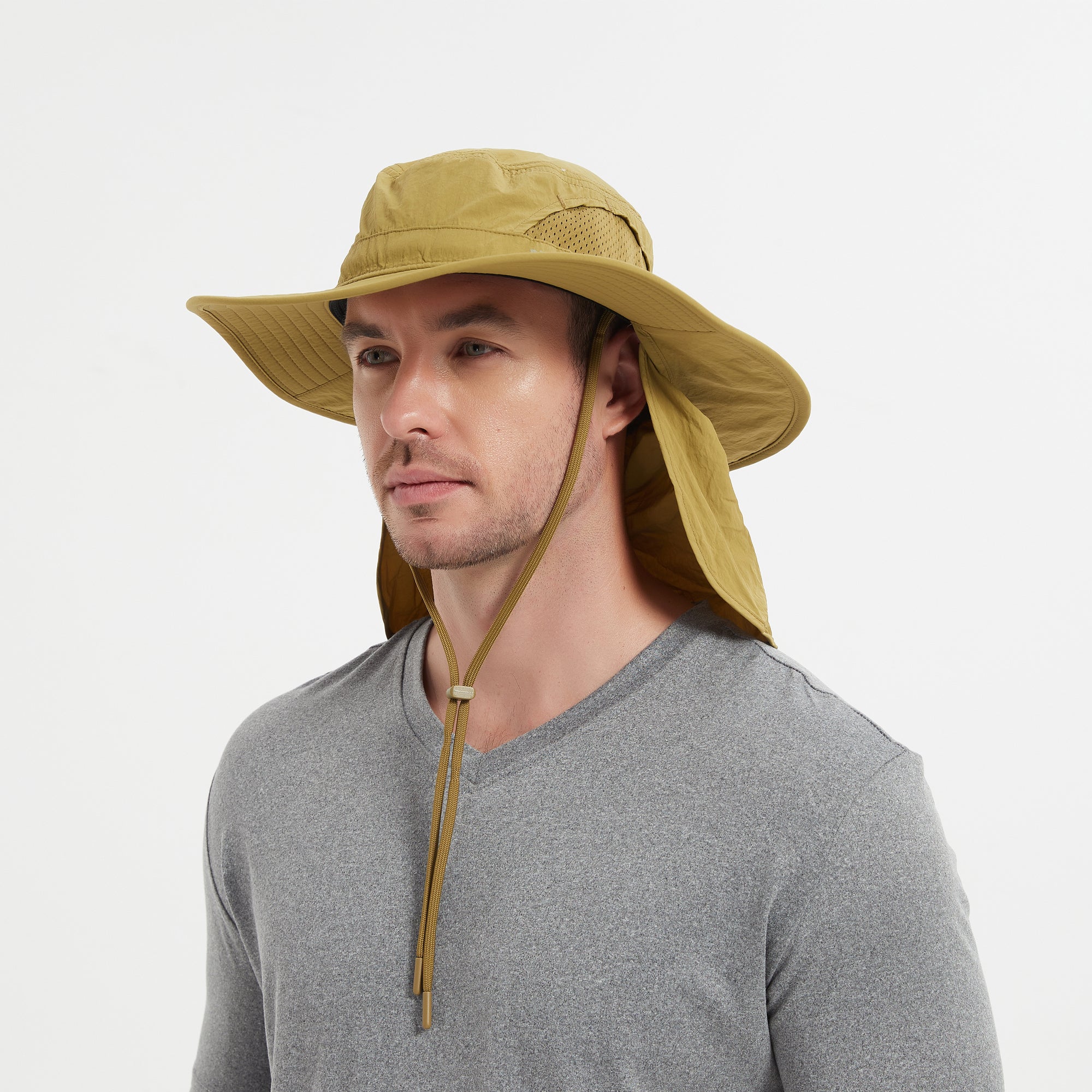 Jemez Bonnie Hat w/Tuckable Neck Drape