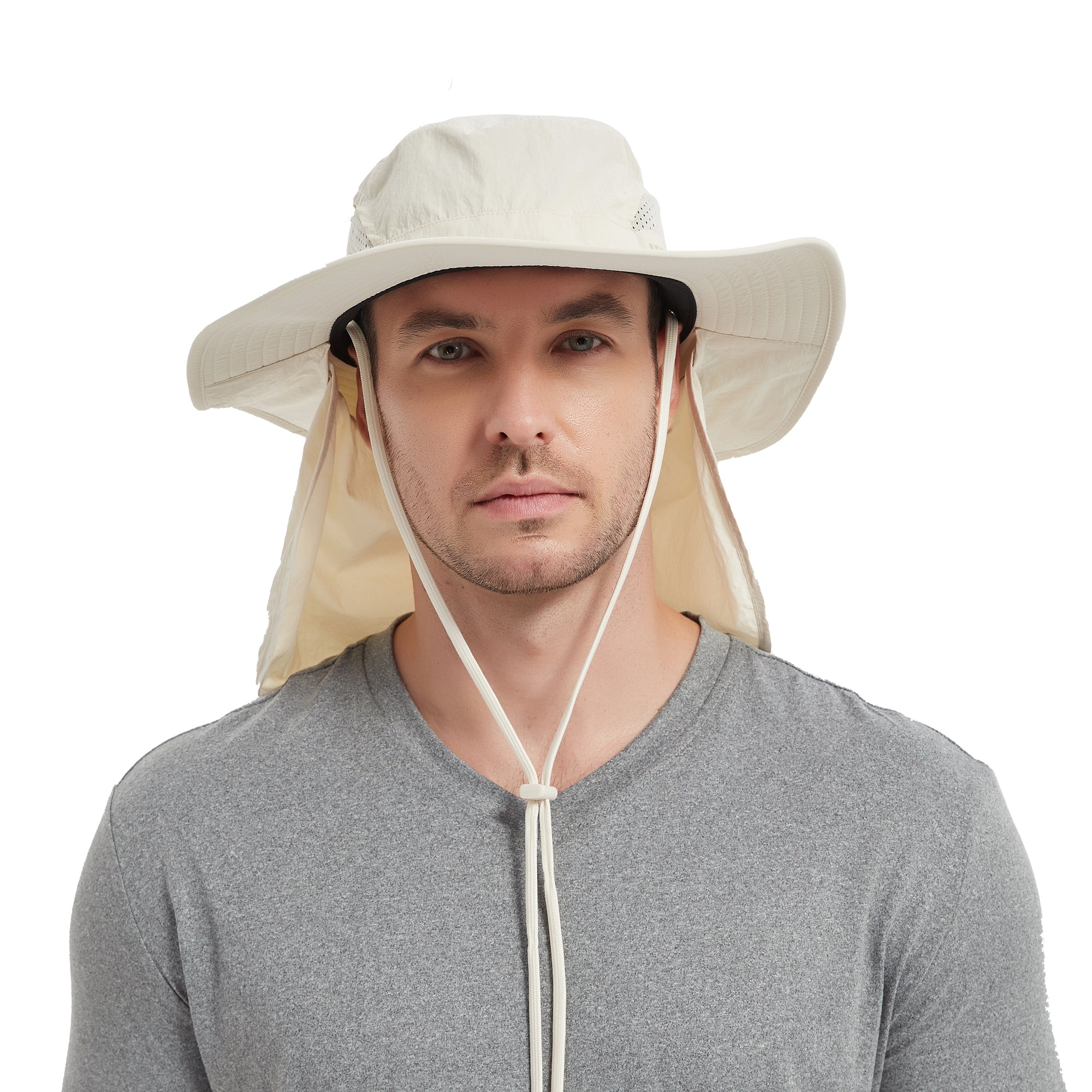 Jemez Bonnie Hat w/Tuckable Neck Drape