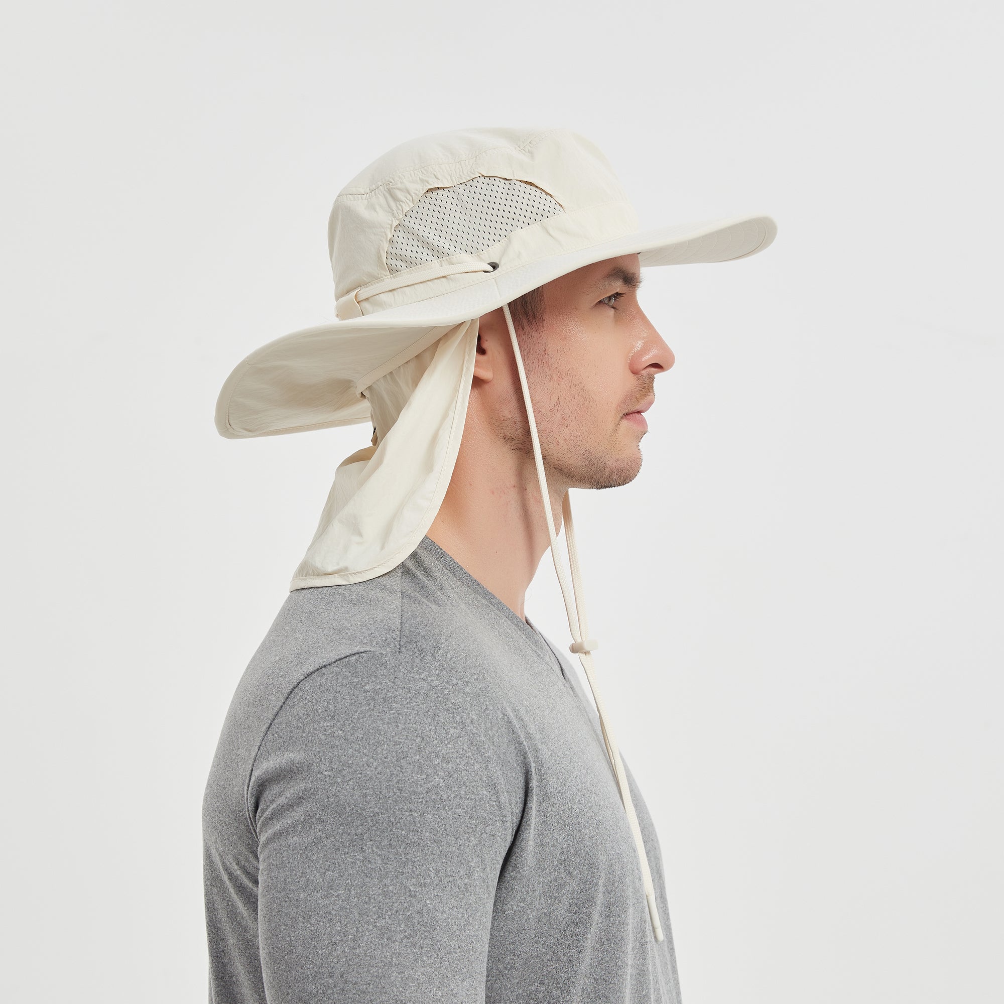 Jemez Bonnie Hat w/Tuckable Neck Drape