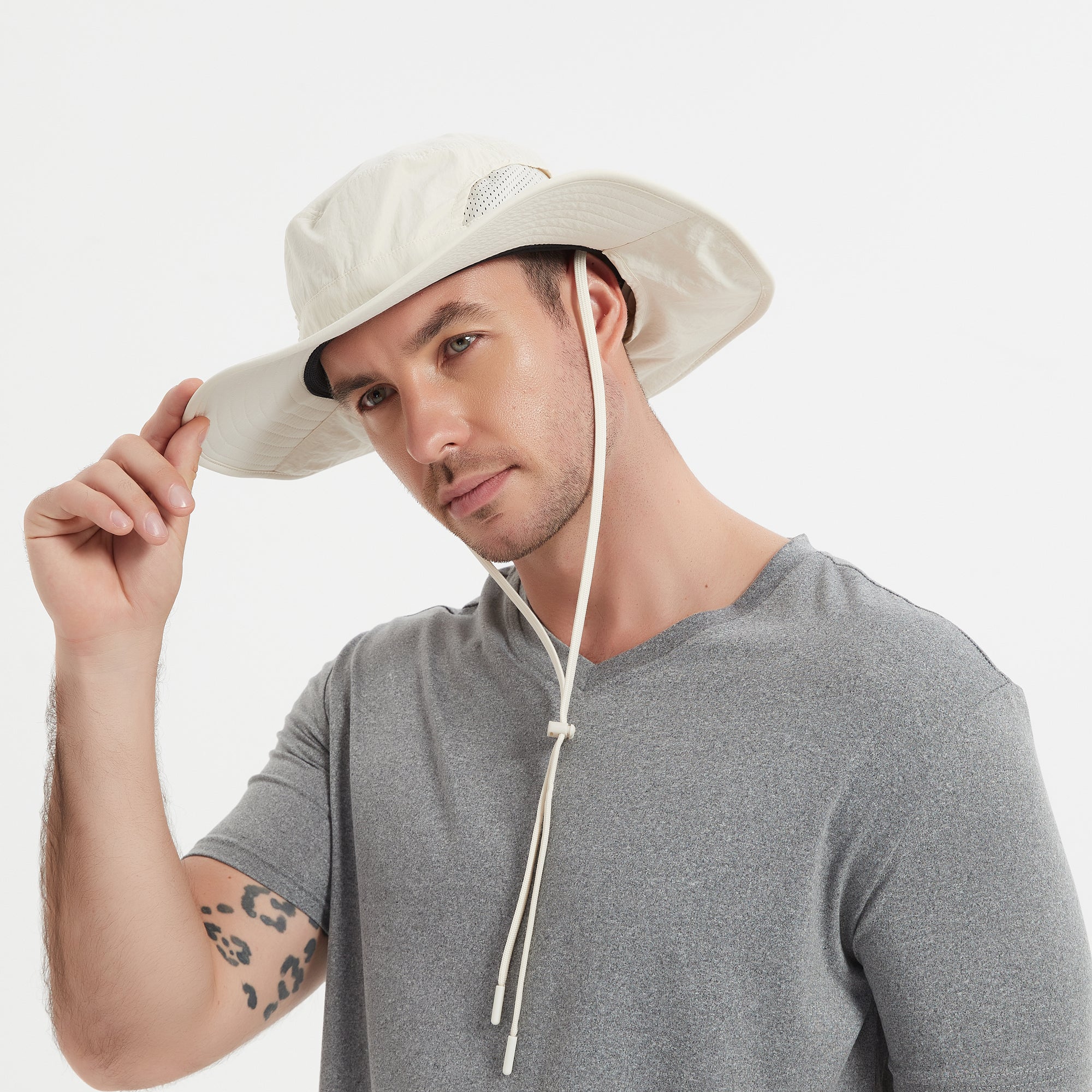 Jemez Bonnie Hat w/Tuckable Neck Drape