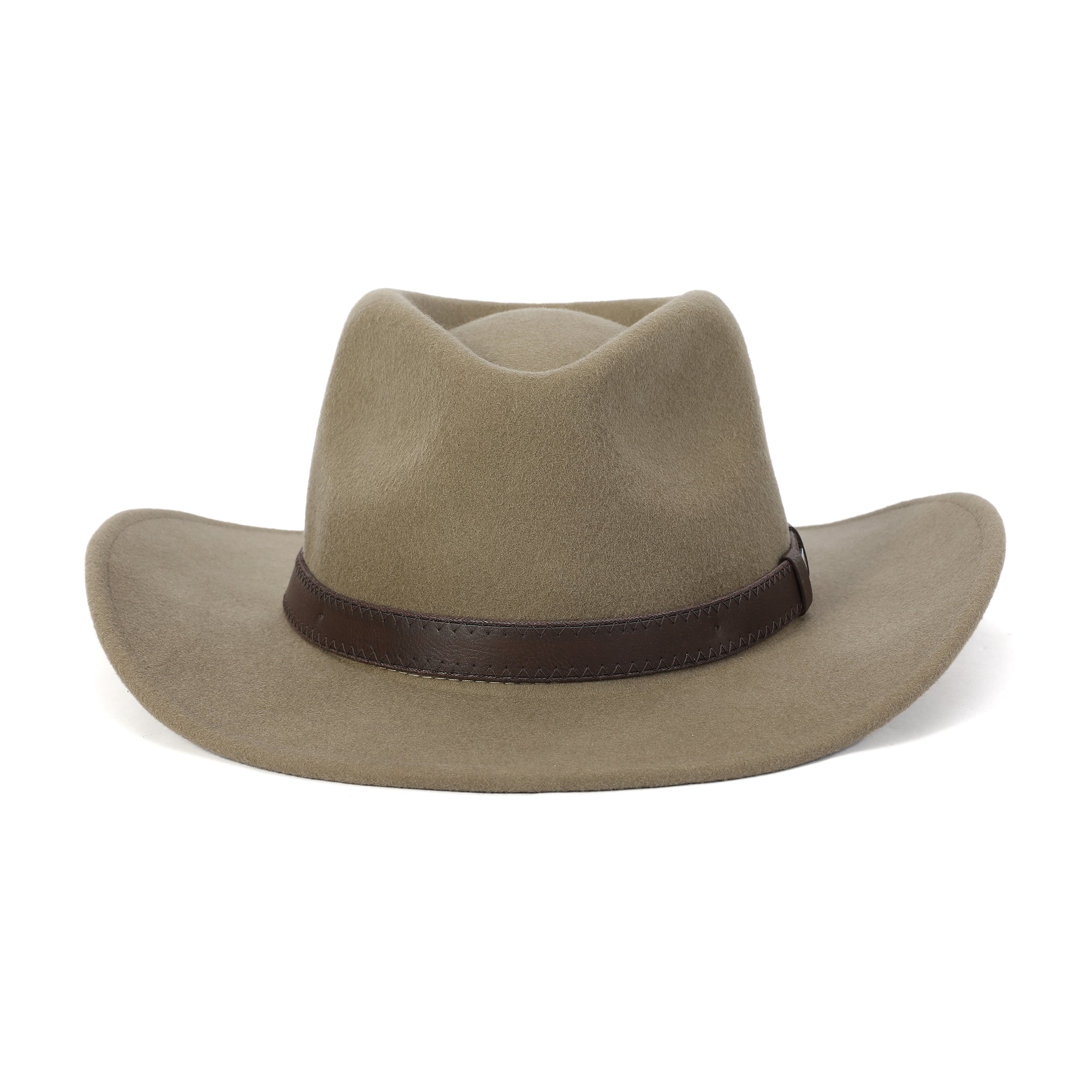 MACLEAN Western Wool Felt Hat with Hidden Wool-Blend Ear Flaps