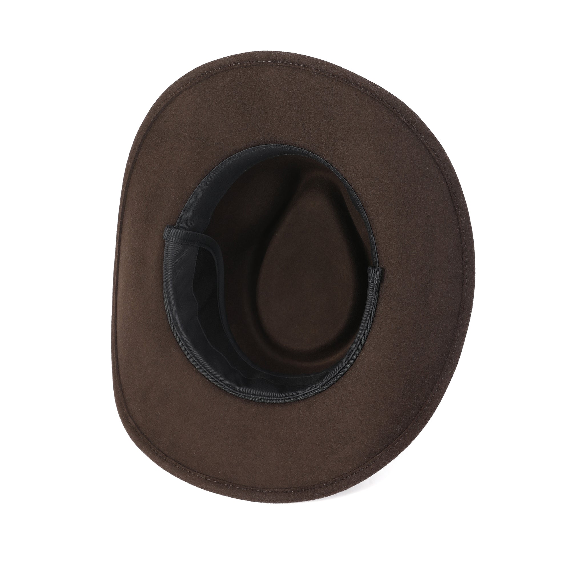 MACLEAN Western Wool Felt Hat with Hidden Wool-Blend Ear Flaps
