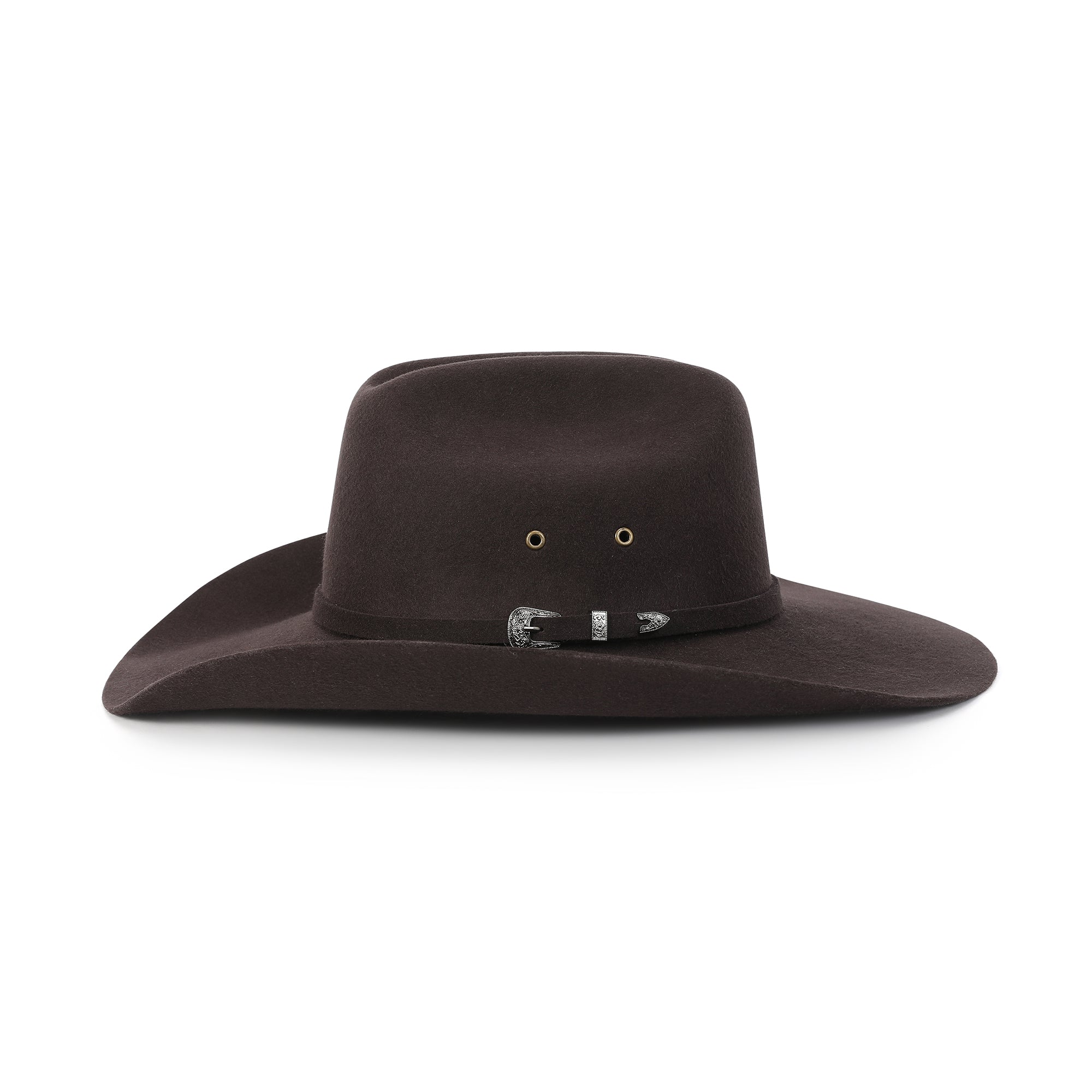 MONTARA Classic Wide Brim Wool Felt Cowboy Hat