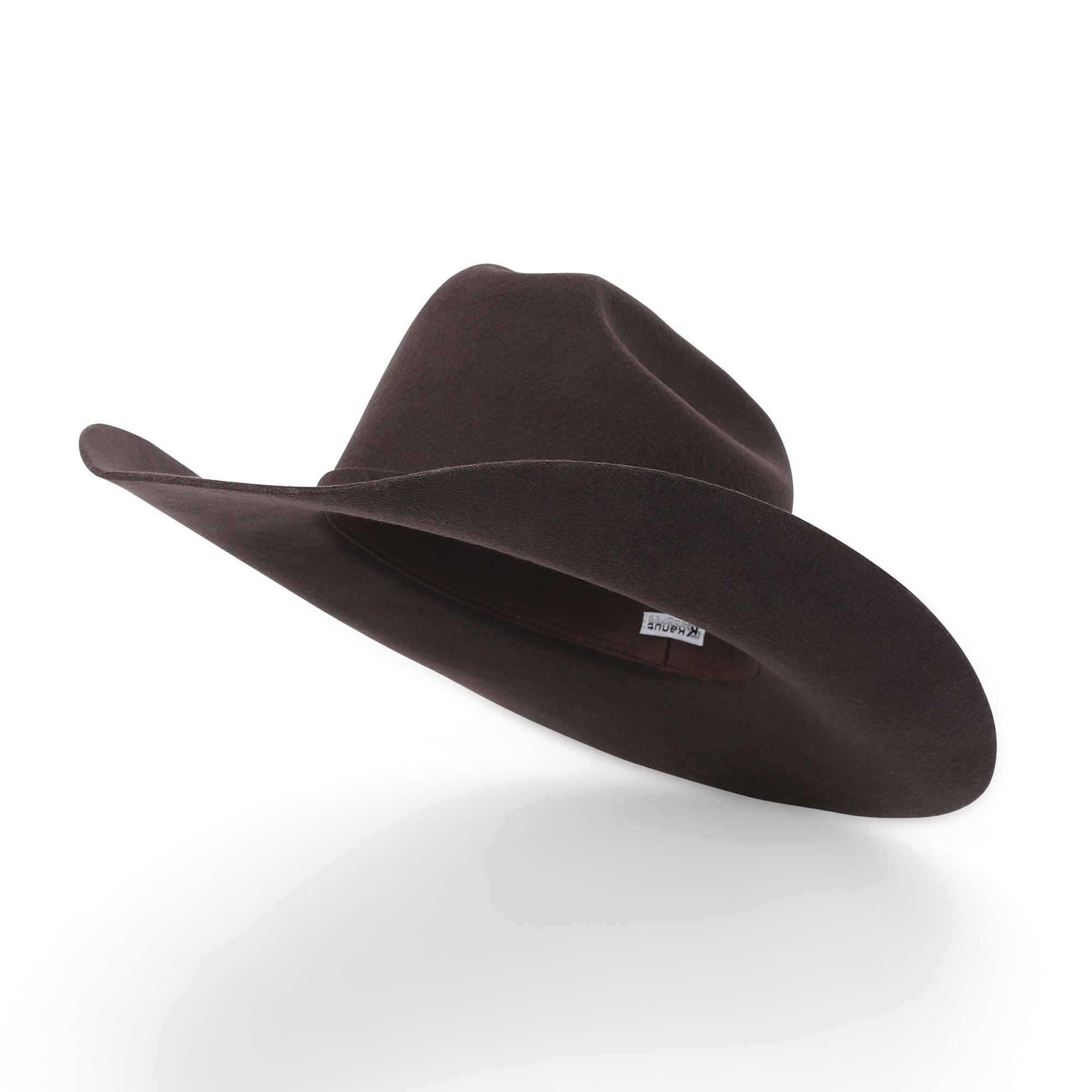 MONTARA Classic Wide Brim Wool Felt Cowboy Hat
