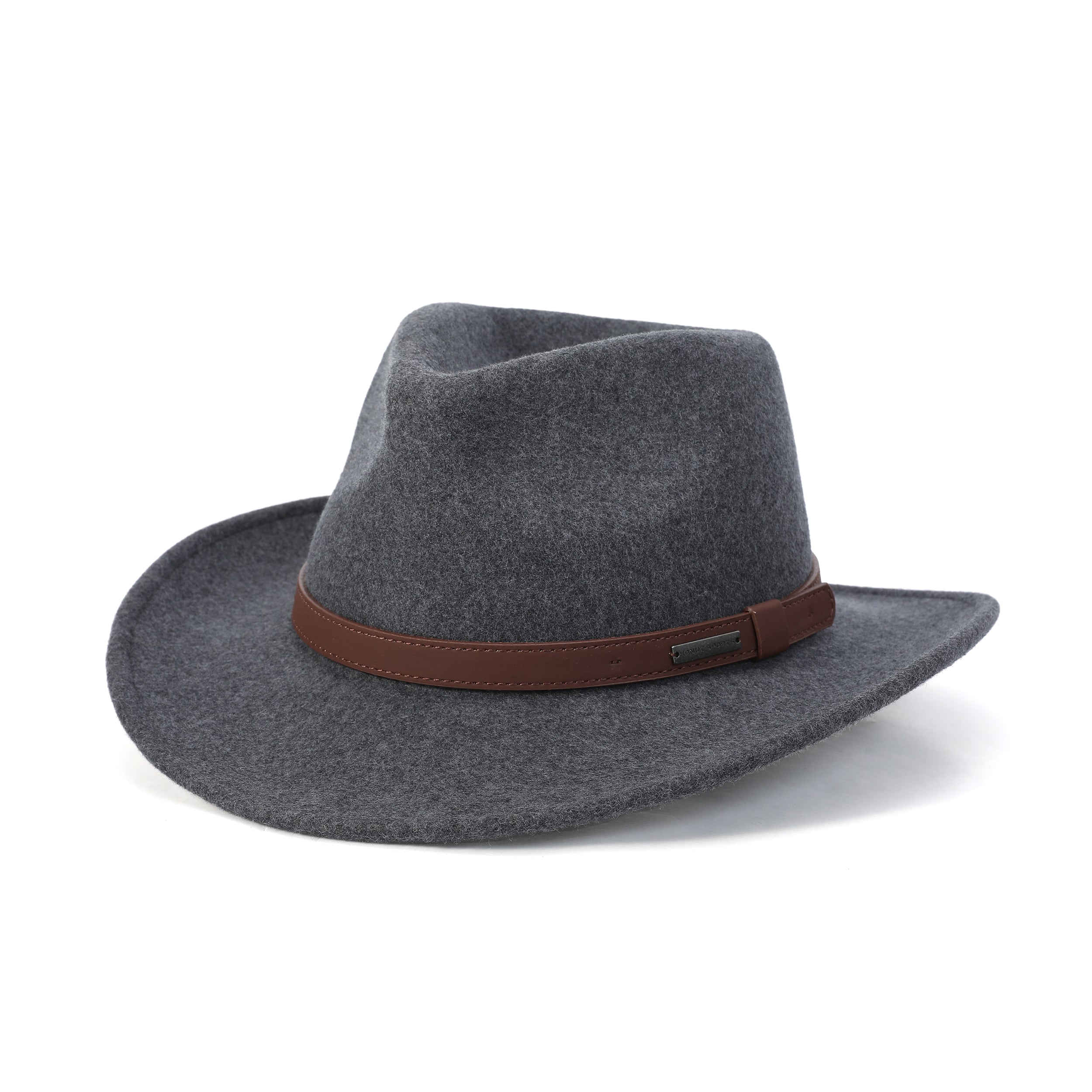 TURI Classic Heathered Western Wool Felt Hat
