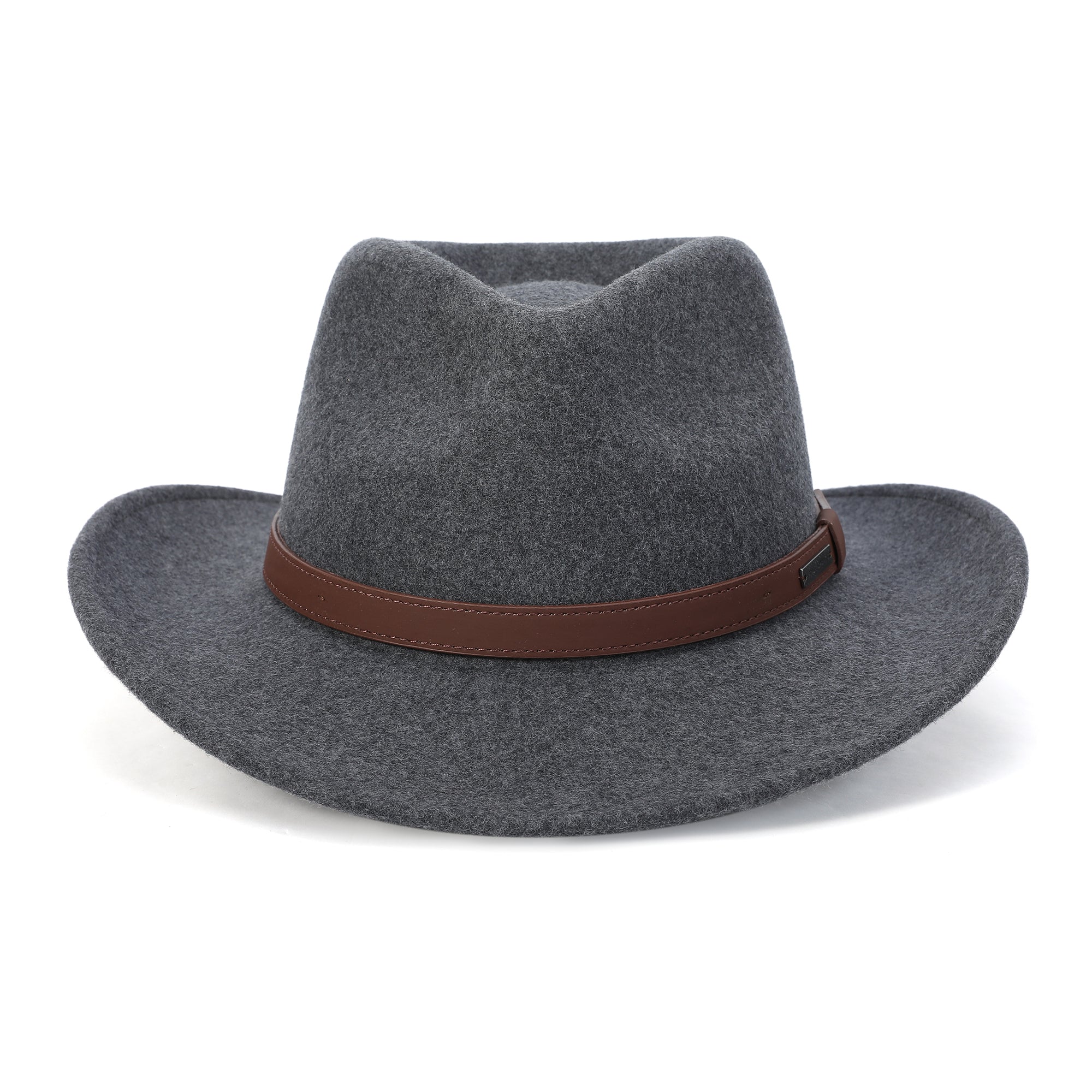 TURI Classic Heathered Western Wool Felt Hat