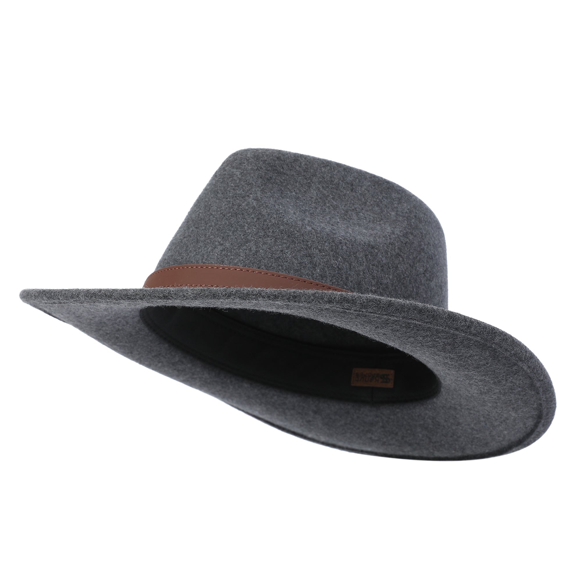 TURI Classic Heathered Western Wool Felt Hat