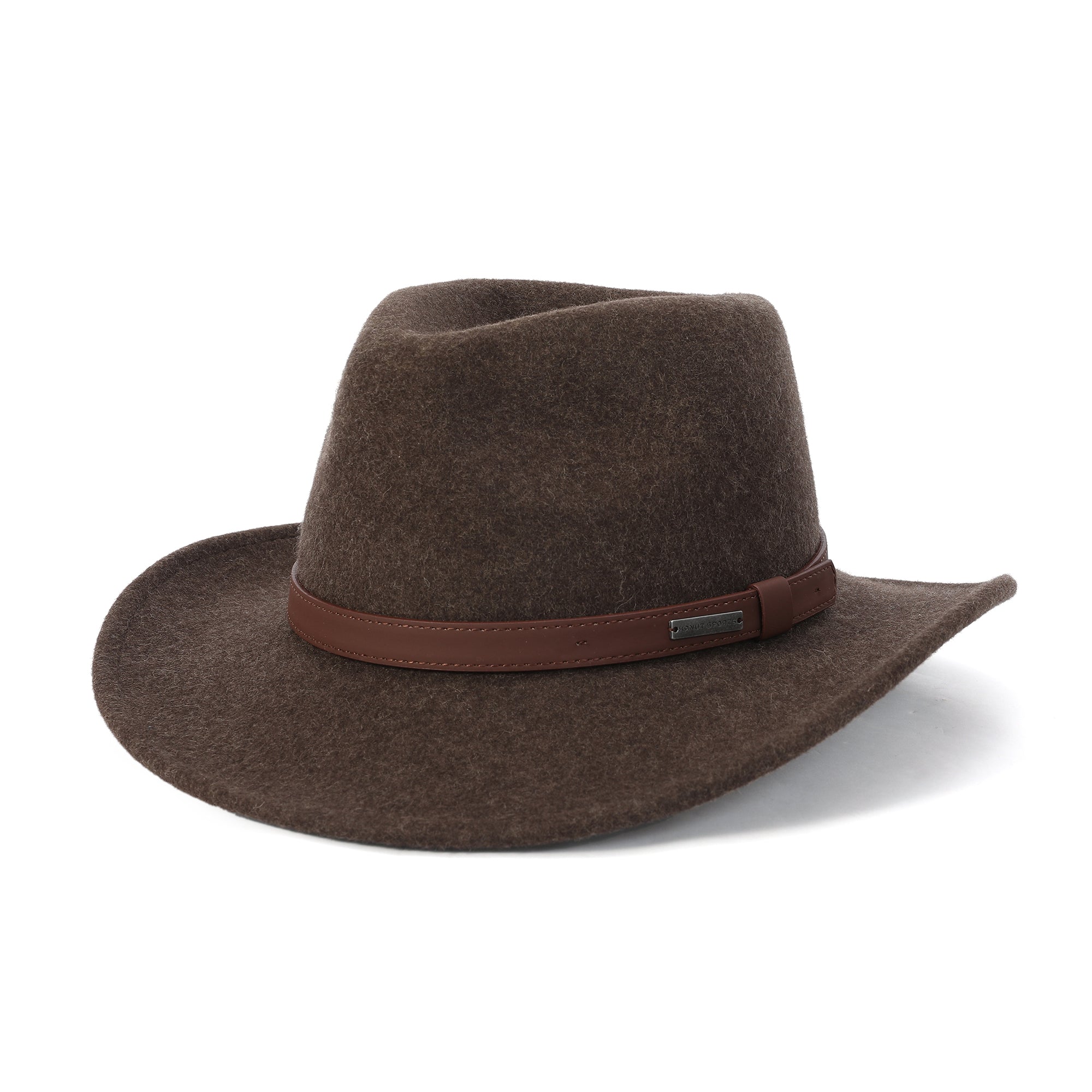 TURI Classic Heathered Western Wool Felt Hat