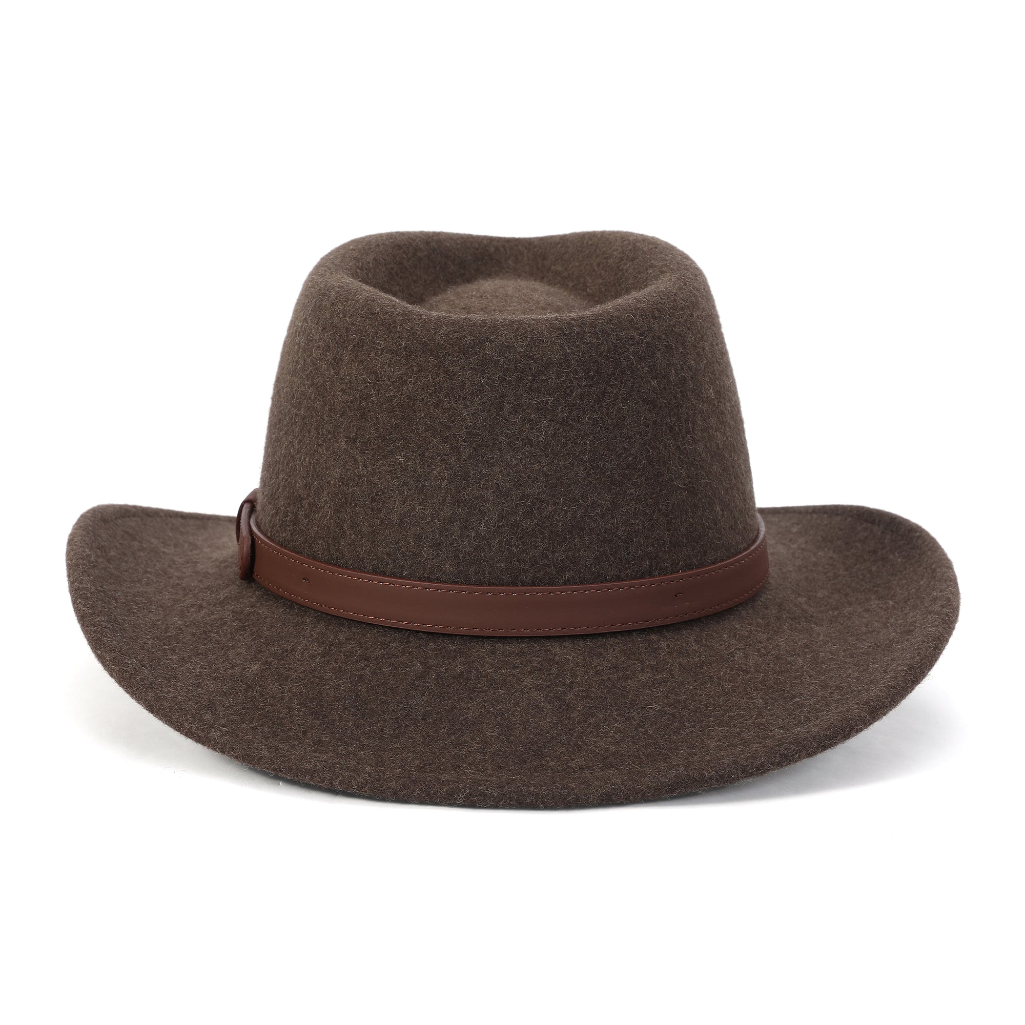 TURI Classic Heathered Western Wool Felt Hat