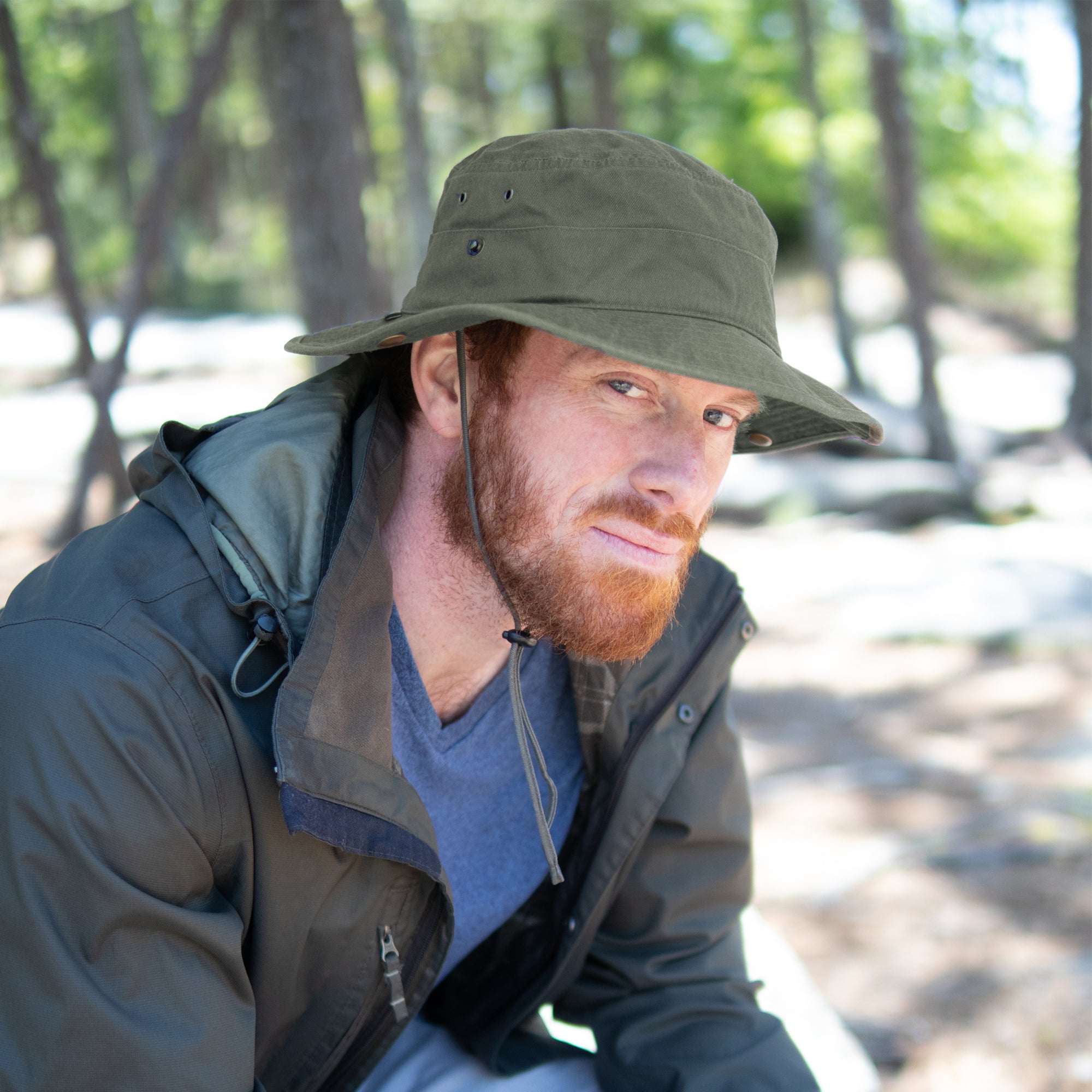 Foraker Cotton Bucket Hat