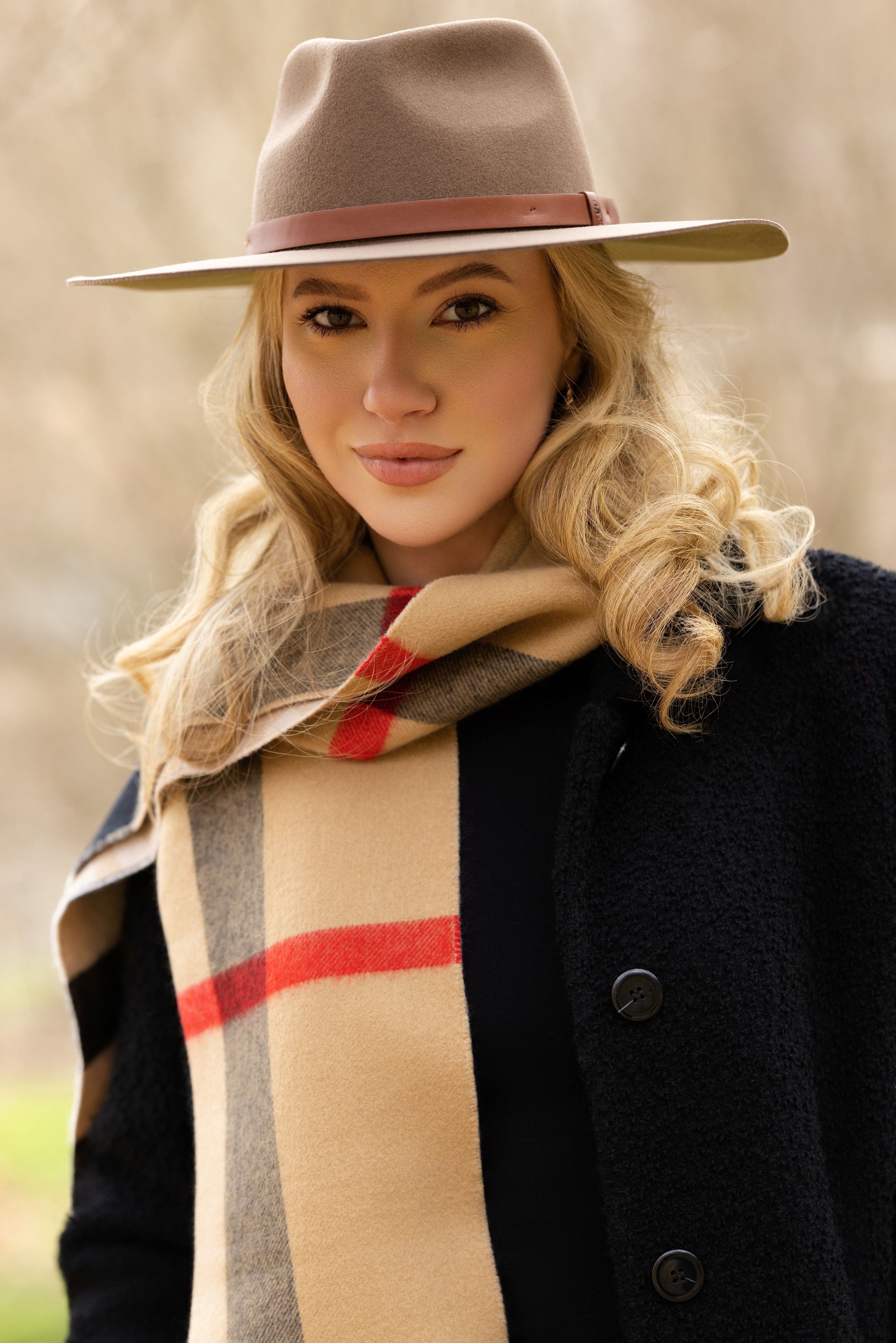 Holston Women's Wool Felt Flat Brim Hat