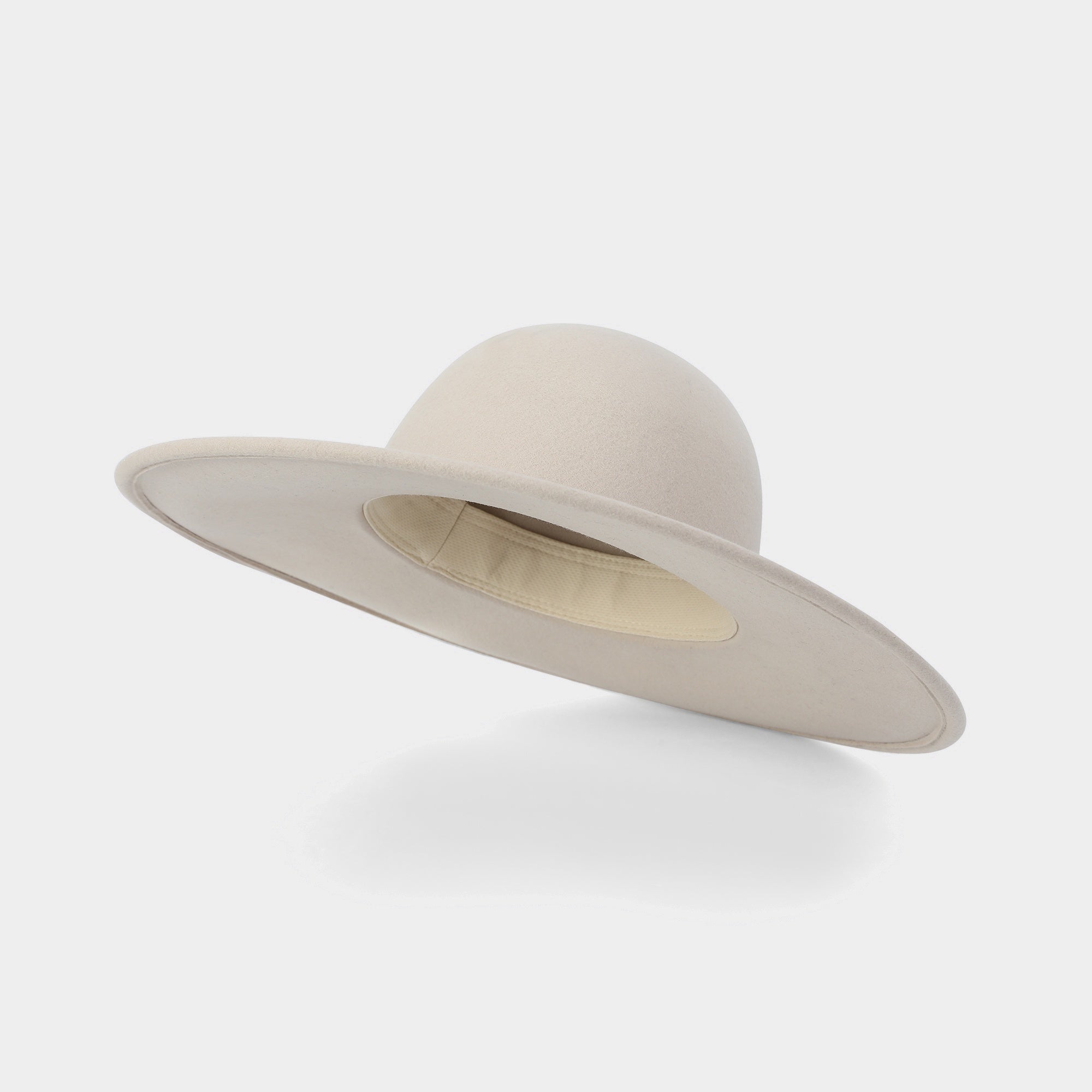 GRAYS Wool Felt Open Crown Hat