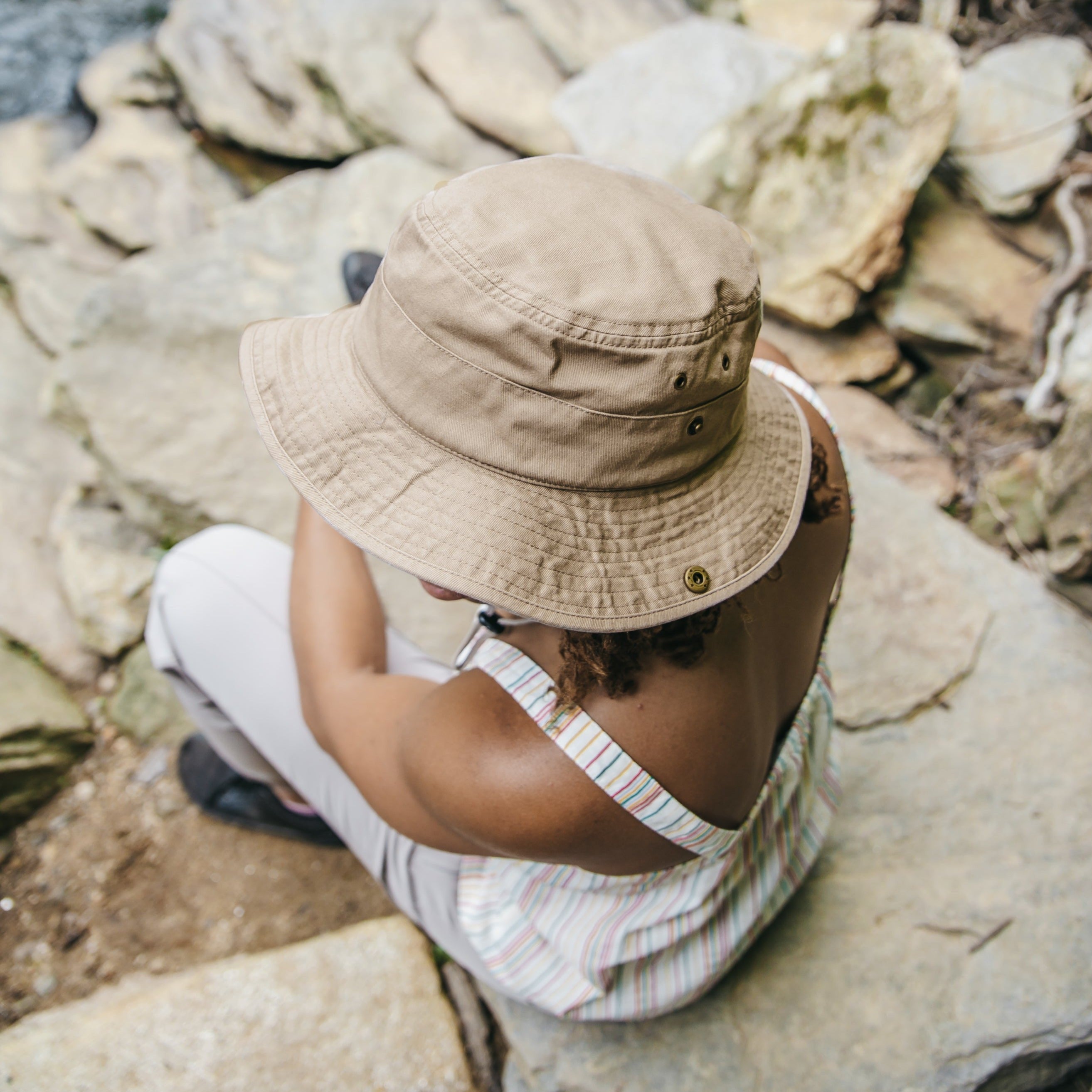 BAIKUTOUAN Barber Tool Beach Bucket Hat for Adults Fishing