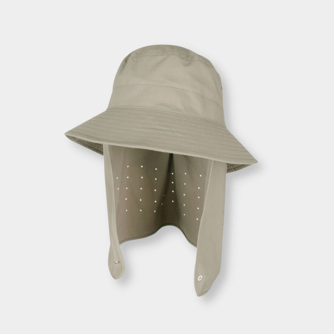 Zion Bucket Sun Hat with Detachable Cape