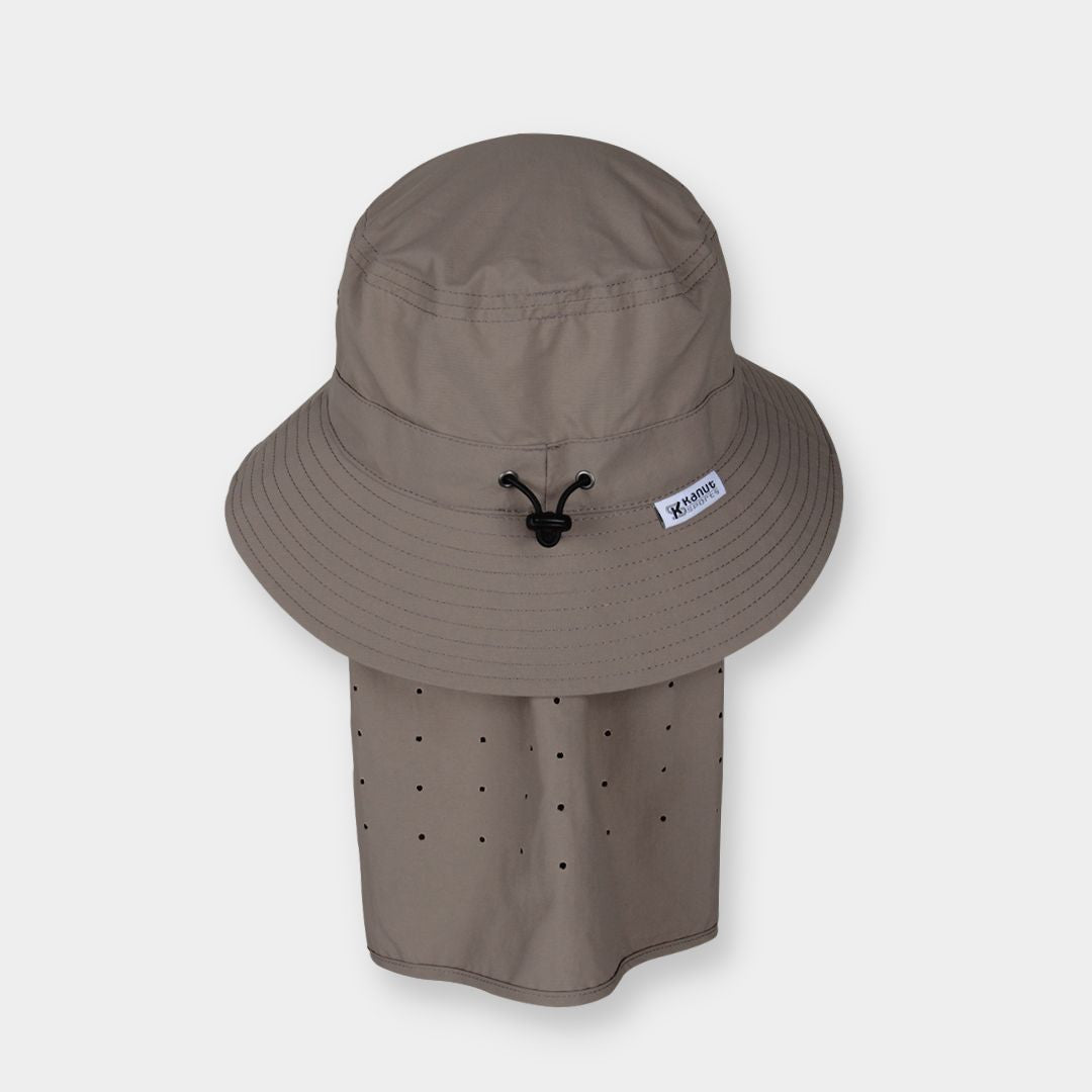 Zion Bucket Sun Hat with Detachable Cape